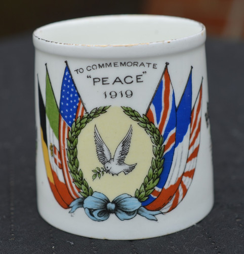 Aynsley bone china peace mug - aynsley,