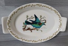 Portmeirion Pottery Birds Of Britain Cermic Serving Dish Made In England