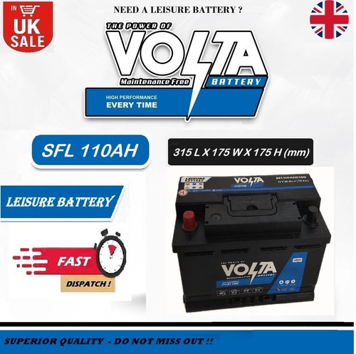 12v 110ah leisure battery - 12v,