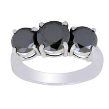 Three Stone Cut Ring 4.10