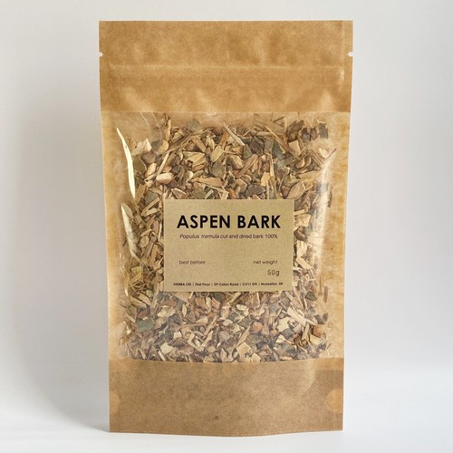 Aspen dried bark populus - dried,