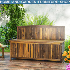 Wooden Storage Bench for