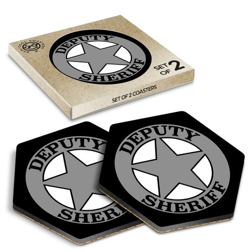 Hexagon coasters bw - x,
