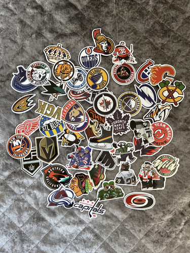 Nhl team logo stickers all - stickers,