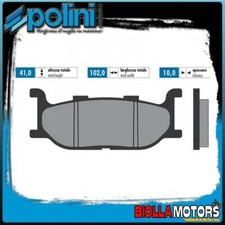 174.0057 FRONT POLINI BRAKE PADS YAMAHA XJ 900 SECA DIVERSION 900CC 199