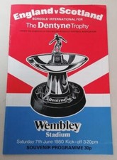 PROGRAMME - England V Scotland