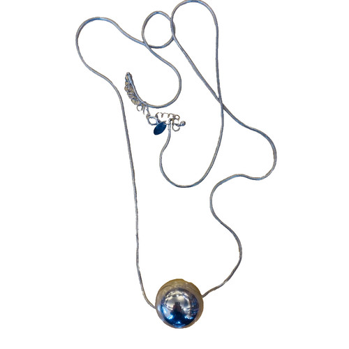 Vintage 90s ball necklace - vintage,