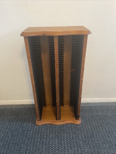 Vintage wooden double - wooden, rack
