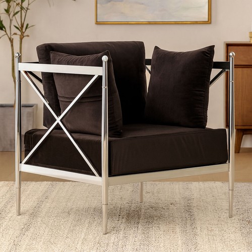 Novo black velvet - velvet, with