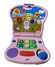 B&M Starter Laptop Toy Kids Working Lights Sounds Musical Farm Animals Learning