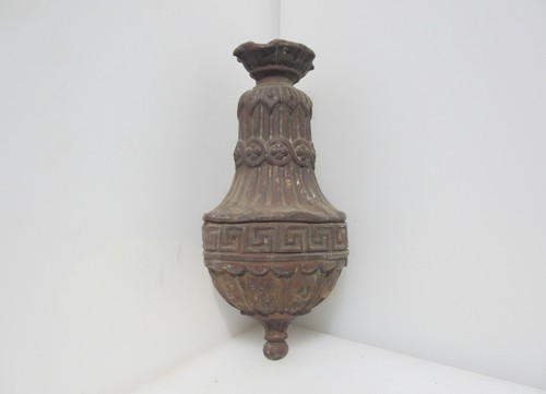Victorian brass curtain weight - curtain,