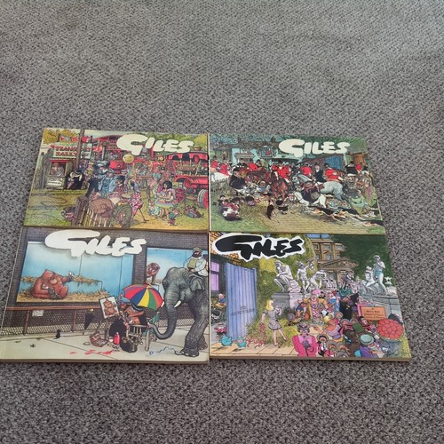 Giles cartoon books series - giles,