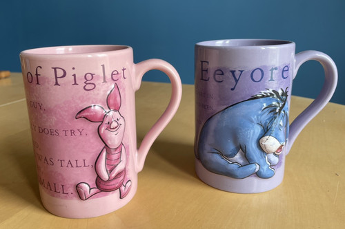 Pair disney embossed - pair, mugs
