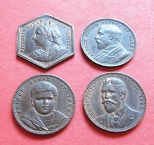 Victorian whist marker tokens