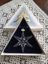 Perfect 1993 Swarovski star  Annual Edition Christmas Ornament