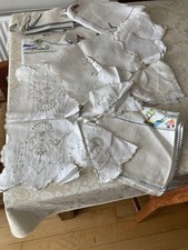 Vintage Embroidered Linens Job