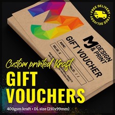 Custom Printed Kraft Business