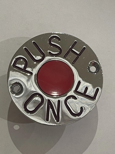 Bus bell push classic vintage - push,