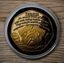 'THE PUG' 24ct Gold