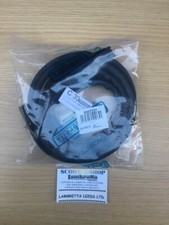 CASA LAMBRETTA SIDE PANEL RUBBERS - BLACK - PAIR . SERIES 1 - 2 AND 3 MODELS