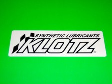 KLOTZ LUBRICANTS MOTORCYCLE