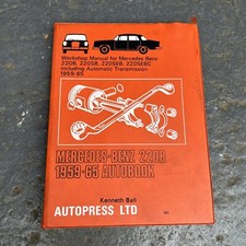 Mercedes Benz 220B 1959-65 Autobook Autopress Ltd