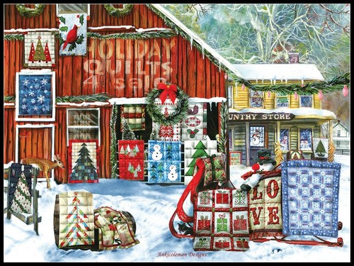 Holiday quilts diy chart - quilts,