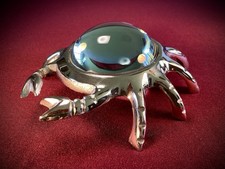 Vintage Chrome Crab Magnifying