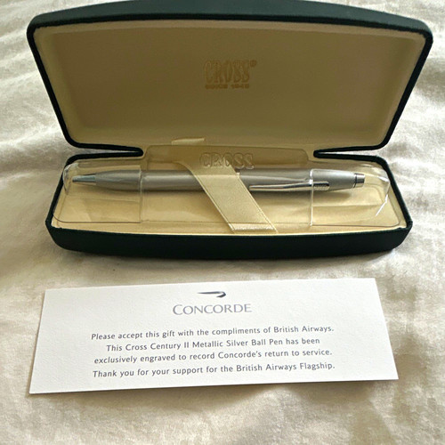 British airways concorde - concorde, cross