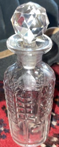 Edwardian crystal perfume - crystal,