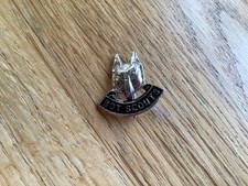 UK Scouting Silver Metal Wolf