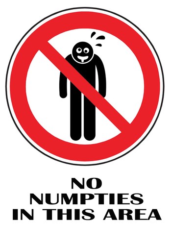 Numpties funny novelty - numpties",