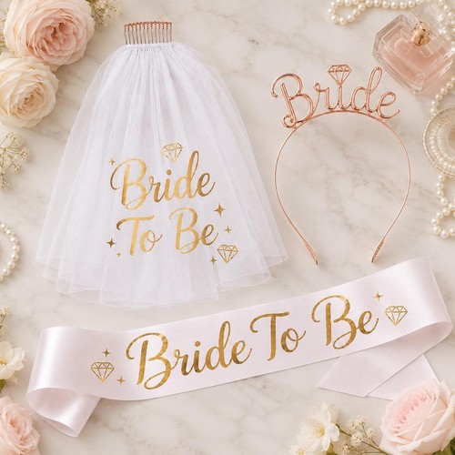 Bride veil with comb - bride, to