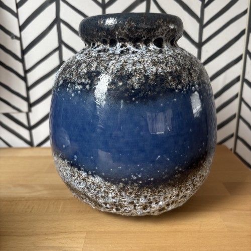 West german fat lava vase - west,