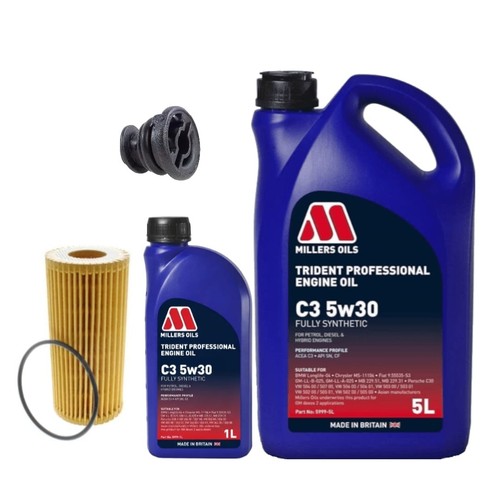 Millers oil change service - 6l,