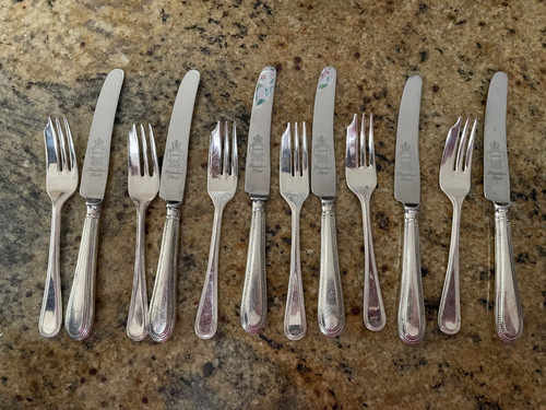 Vintage royal sheffield set - set, of