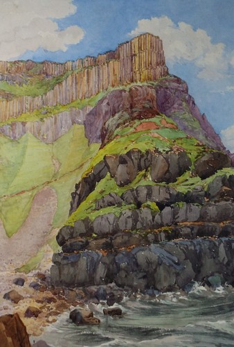 Original watercolour giant s - original, 'giant's