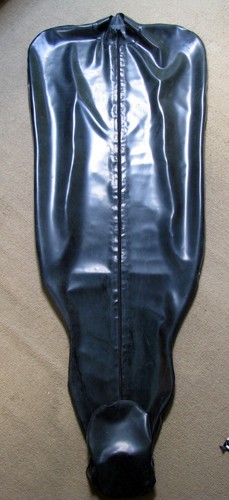 Mens rubber bodybag sleepsack - rubber, bodybag/sleepsack