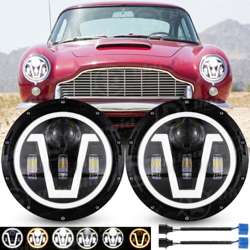 Pair inch round led - inch,