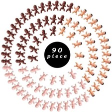 90 Pieces Mini Plastic Babies