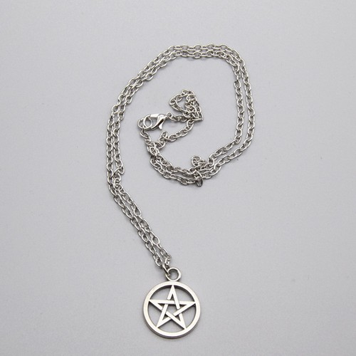 Handmade pentagram pendant - handmade,