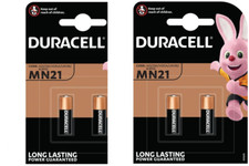 4 x Duracell MN21 A23 12V Alkaline Batteries 23A LRV08 K23A E23A V23GA 12 Volt