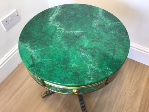 Stunning round occasional - , drum