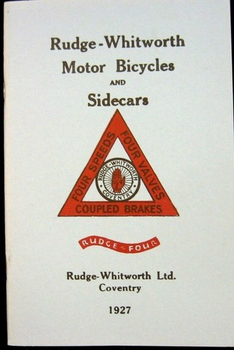 1927 rudge motor bicycles - rudge,