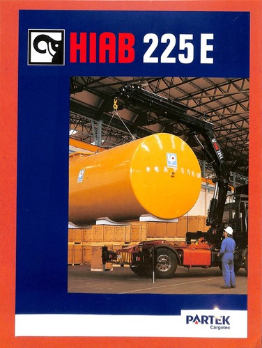 2001 hiab 225 crane - hiab, e