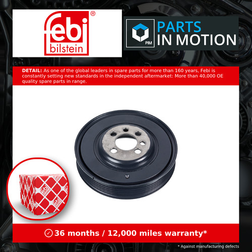 Crankshaft pulley fits polo - crankshaft,