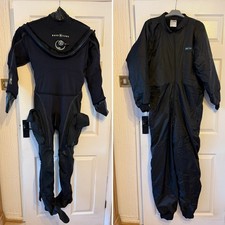 Aqualung Fushion Bullet Drysuit (Size S/M) & Typhoon 100g Undersuit (Size M)