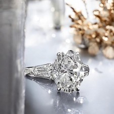 Engagement Platinum Ring Lab