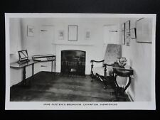 Hampshire: CHAWTON Jane Austin's Bedroom - Old RP Postcard
