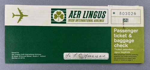 Aer lingus irish - irish, vintage